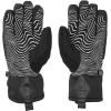 Volcom Unisex-Adult Nyle Insulated Pipe and Park Winter Snowboard SKi Gloves(White Camo S5)