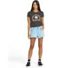 Volcom Womens 1991 Stone High Waisted Cutoff Denim Jean Short(Blue Drift)