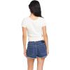 Volcom Womens 1991 Stone High Waisted Cutoff Denim Jean Short(Ltwt Vintage)