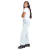 Volcom Womens 1991 Stone Low Rise Denim Jean Pant(Allover Stone Light)