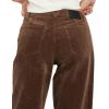 Volcom Womens 1991 Stone Low Rise Denim Jean Pant(Chocolate)