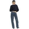 Volcom Womens 1991 Stone Low Rise Denim Jean Pant(Vintage Navy)