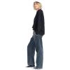 Volcom Womens 1991 Stone Low Rise Denim Jean Pant(Vintage Navy)