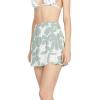 Volcom Women’s Coco Ho Wrap Tennis Mini Skirt(Sea Glass)