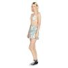 Volcom Women’s Coco Ho Wrap Tennis Mini Skirt(Sea Glass)