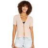 Volcom Women’s Cruz Cruise Sweater Cardigan(Dusty Rose)