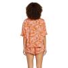 Volcom Womens Excapism Oversized Button Front Shirt(Burnt Sienna)
