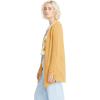 Volcom Womens Go Go Wrap Open Front Cardigan Sweater (Regular & Plus Size)(Dust Gold)