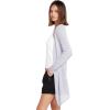 Volcom Womens Go Go Wrap Open Front Cardigan Sweater (Regular & Plus Size)(Moonbeam)