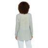 Volcom Womens Go Go Wrap Open Front Cardigan Sweater (Regular & Plus Size)(Sea Glass)