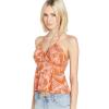 Volcom Womens Lets Luau Cami Top(Burnt Sienna)