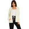 Volcom Women’s Lil Zip Up Hooded Fleece Sweatshirt(Tropic Yellow)