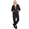 Volcom Women’s Lil Zip Up Hooded Fleece Sweatshirt(Vinitage Black)