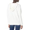 Volcom Women’s Lil Zip Up Hooded Fleece Sweatshirt(White)