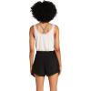 Volcom Women’s Lived In Lounge Fleece Sweat Shorts (Regular & Plus Size)(Black 3)
