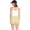 Volcom Women’s Lived in Lounge Fleece Sweat Shorts (Regular & Plus Size)(Citron)