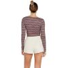 Volcom Women’s Lived in Lounge Fleece Sweat Shorts (Regular & Plus Size)(Cream 1)