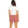 Volcom Women’s Lived in Lounge Fleece Sweat Shorts (Regular & Plus Size)(Rosewood)