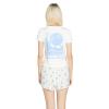 Volcom Womens Off Tropic Elastic Waist Short(Coastal Blue)