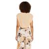 Volcom Womens Port De La Stone Knitted Muscle Tank Top(Almond)