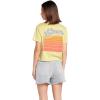 Volcom Womens Short Sleeve Pocket Dial Tee – Crew Neck T-Shirt with Chest Pocket and Screen Print(Citron)