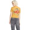 Volcom Womens Short Sleeve Pocket Dial Tee – Crew Neck T-Shirt with Chest Pocket and Screen Print(Dijon)