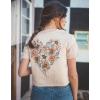 Volcom Womens Short Sleeve Pocket Dial Tee – Crew Neck T-Shirt with Chest Pocket and Screen Print(Dusty Rose)