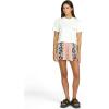 Volcom Womens Short Sleeve Pocket Dial Tee – Crew Neck T-Shirt with Chest Pocket and Screen Print(Star White/Whte)