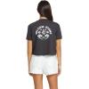 Volcom Womens Short Sleeve Pocket Dial Tee – Crew Neck T-Shirt with Chest Pocket and Screen Print(Vintage Jet)