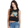 Volcom Women’s Stone Hour Crop Tank(Black)