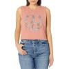 Volcom Women’s Stone Hour Crop Tank(Light Mauve)