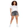 Volcom Women’s Stone Kraft Utility Denim Short(Vintage Black)