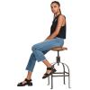 Volcom Womens Stone Step High Rise Denim Jean Pant(Jasper Blue)