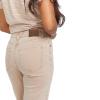 Volcom Womens Stone Step High Rise Denim Jean Pant(Mocha)