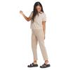 Volcom Womens Stone Step High Rise Denim Jean Pant(Mocha)