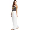 Volcom Womens Stoneshine Junki Wide Leg Beach Pant(Star White 1)