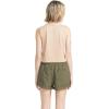 Volcom Womens Sunday Strut Elastic Waist Short(Army)