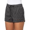Volcom Womens Sunday Strut Elastic Waist Short(Black White)
