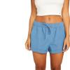 Volcom Womens Sunday Strut Elastic Waist Short(Park Blue)