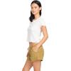 Volcom Womens Sunday Strut Elastic Waist Short(Seaweed Green)