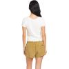 Volcom Womens Sunday Strut Elastic Waist Short(Seaweed Green)