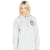 Volcom Women’s Truly Stoked Ovesized Bf Hooded Fleece Sweatshirt(Chlorine)