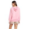 Volcom Women’s Truly Stoked Ovesized Bf Hooded Fleece Sweatshirt(Guava)