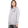 Volcom Women’s Truly Stoked Ovesized Bf Hooded Fleece Sweatshirt(Moonbeam)