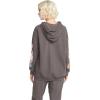 Volcom Women’s Truly Stoked Ovesized Bf Hooded Fleece Sweatshirt(Slate Grey)