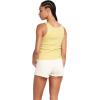 Volcom Womens to The Bank Organic Cotton Graphic Tank Top – Relaxed Boxy Fit, Breezy Summer Style(Citron)