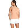 Volcom Womens to The Bank Organic Cotton Graphic Tank Top – Relaxed Boxy Fit, Breezy Summer Style(Clay)