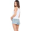 Volcom Womens to The Bank Organic Cotton Graphic Tank Top – Relaxed Boxy Fit, Breezy Summer Style(White One)