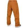 Volcom mens 5-pocket Snowboard Pant(Caramel S5)