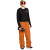 Volcom mens 5-pocket Snowboard Pant(Caramel S5)
